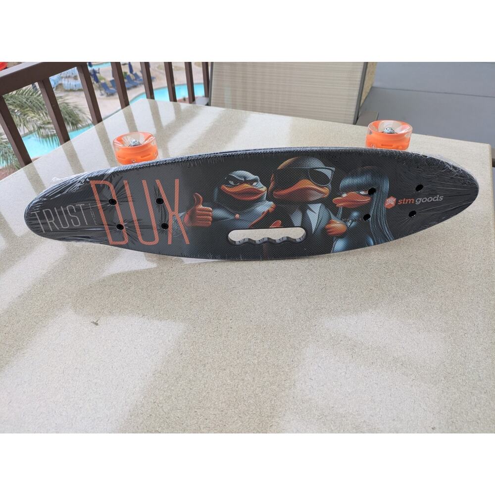 RARE CES 2026 Swag - STM "Trust the Dux" Skateboard -Light Up Day 1 Release